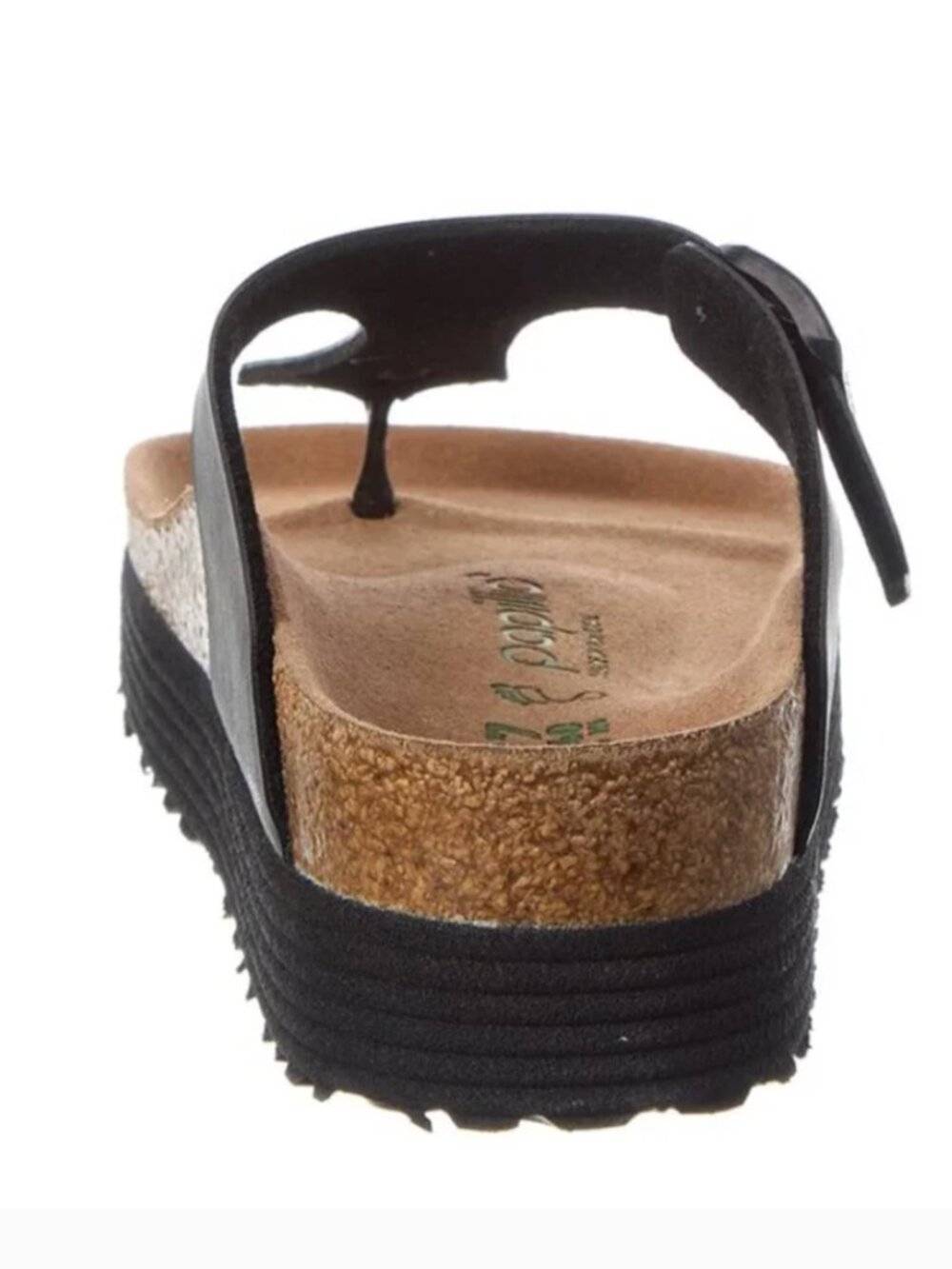 Birkenstock Papillio Gizeh Platform Vegan Black New Without Tag EU 39 / US 8–8.5 - Picture 3 of 11